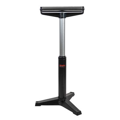 Materialstöd (Rullstöd) med Ø52 mm stålrulle och justerbar höjd 530-870 cm (Heavy-Duty)